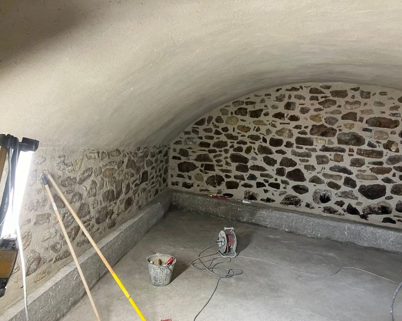 Chantier à Bâtie-Vieille