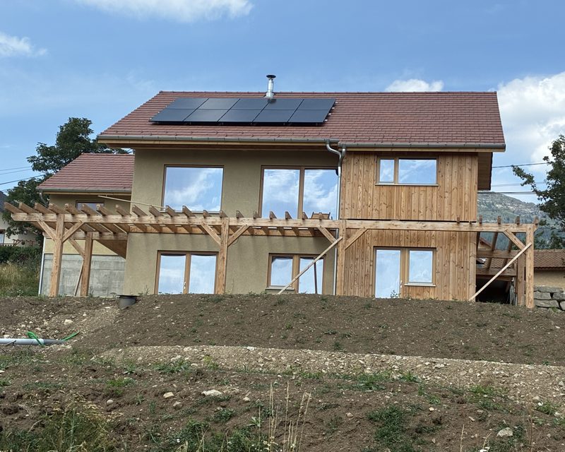 Chantier à Chantaussel